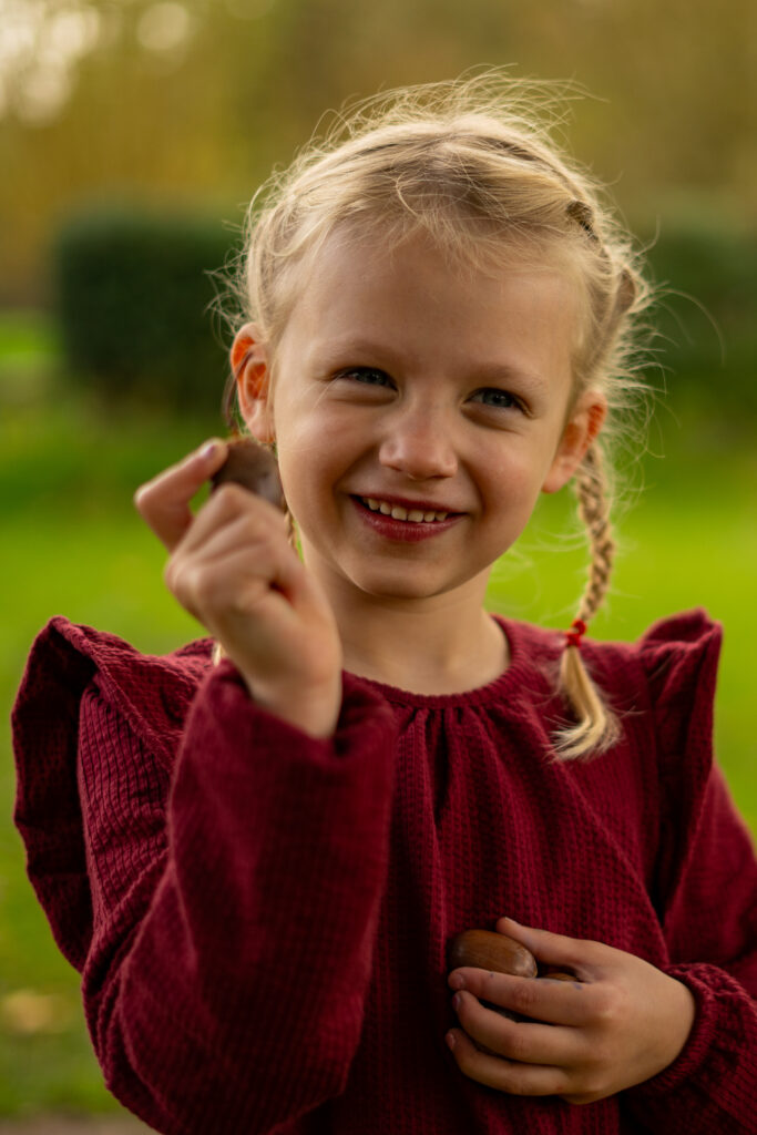 Portret kind fotograaf